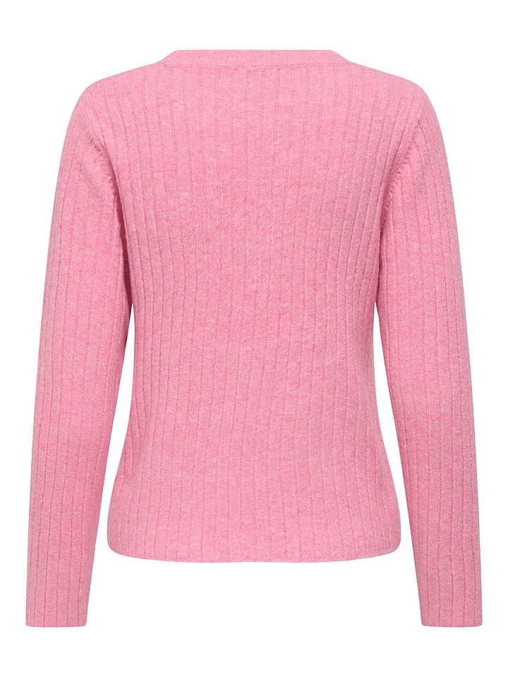 ONLY Sweter w kolorze jasnoróżowym rozmiar: XL