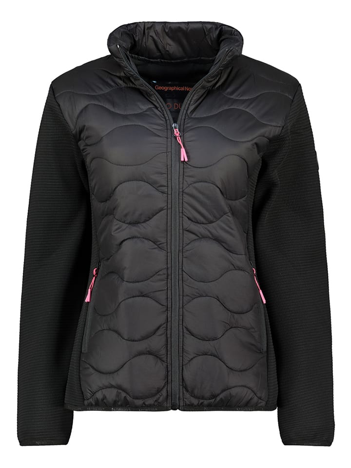 Geographical Norway Kurtka polarowa "Tahiti" w kolorze czarnym rozmiar: M