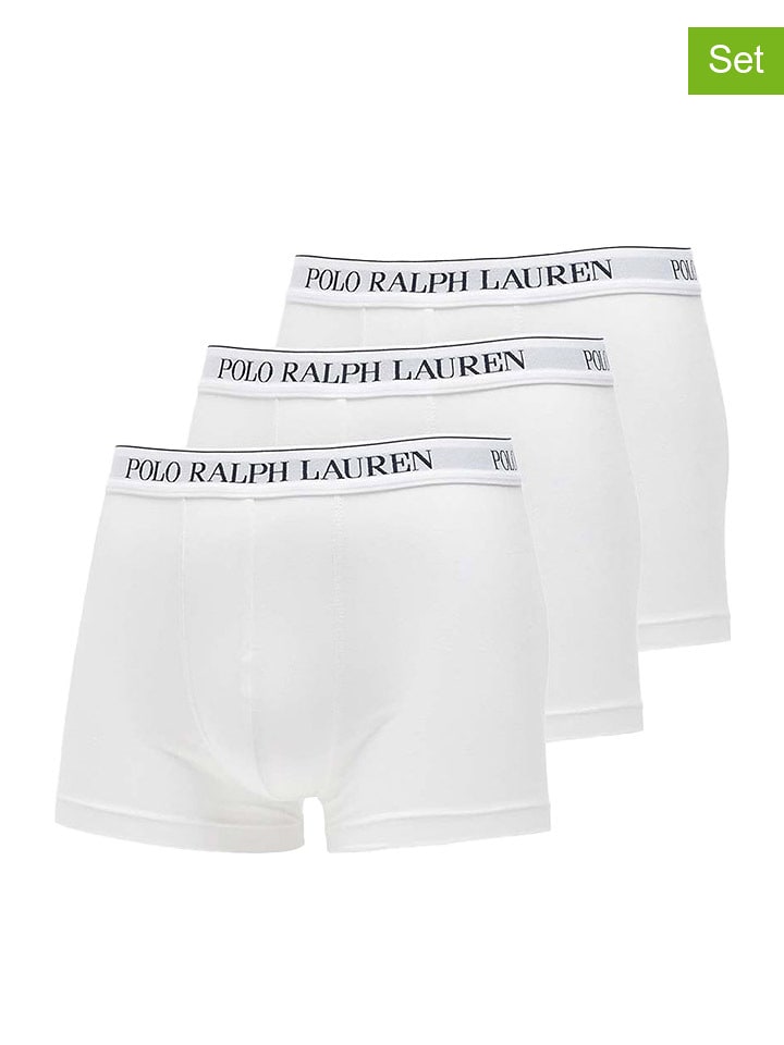 Ralph Lauren Underwear Bokserki (3 pary) w kolorze białym rozmiar: M
