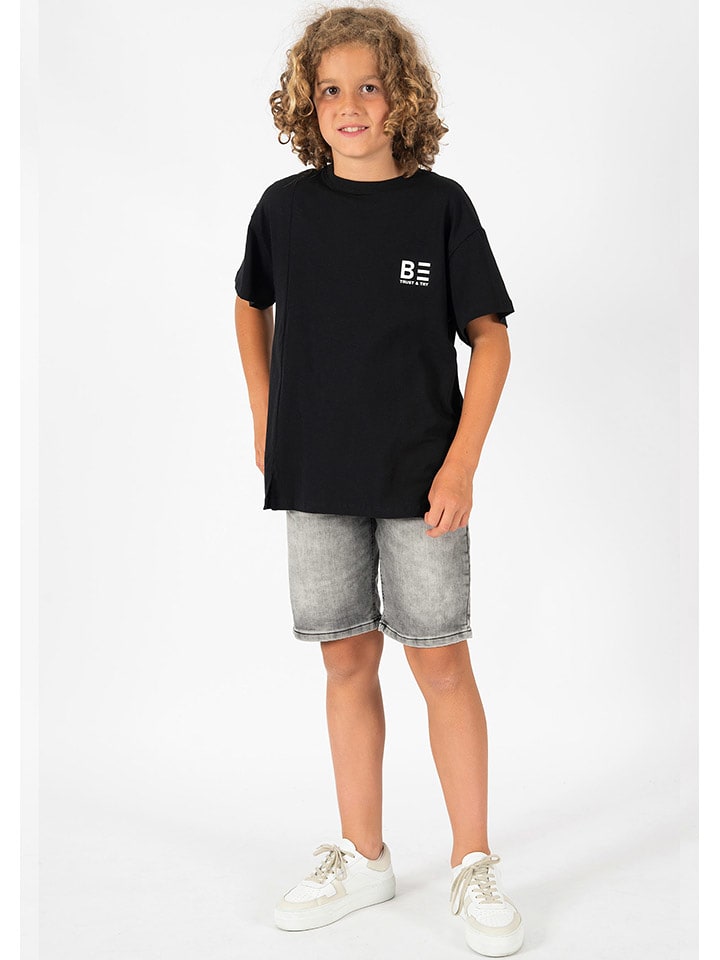 Blue Effect Szorty dżinsowe w kolorze szarym rozmiar: 140