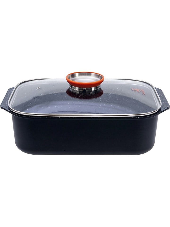 Laguiole Brytfanna "Alizée" w kolorze czarno-pomarańczowym - 34 x 24 cm rozmiar: onesize