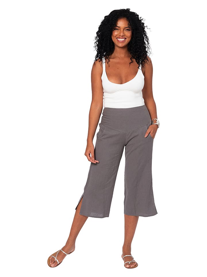 Aller Simplement Spodnie w kolorze szarym rozmiar: 38/40