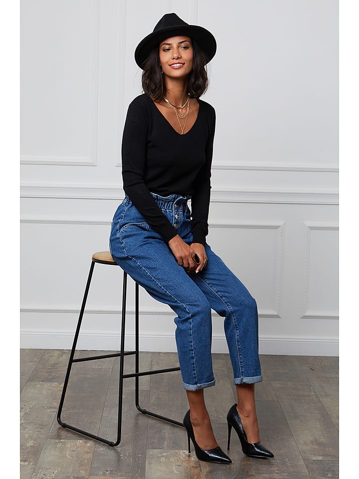 L'armoire de Suzette Sweter w kolorze czarnym rozmiar: 34/36