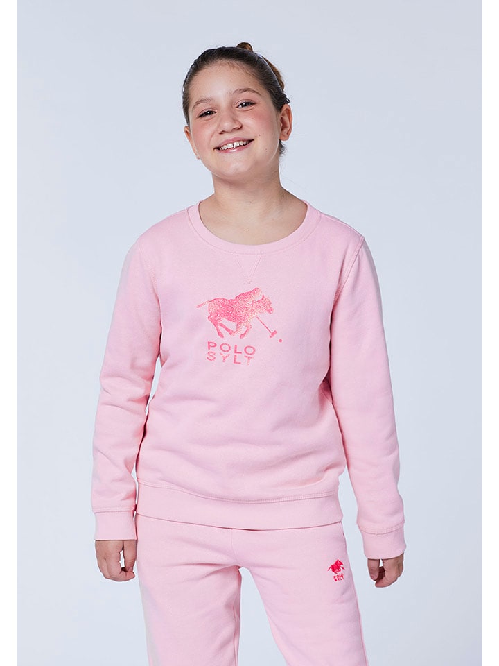 Polo Sylt Bluza w kolorze jasnoróżowym rozmiar: 146/152