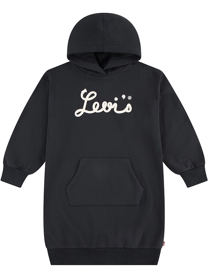 Levi's Kids Sukienka dresowa w kolorze czarnym rozmiar: 158