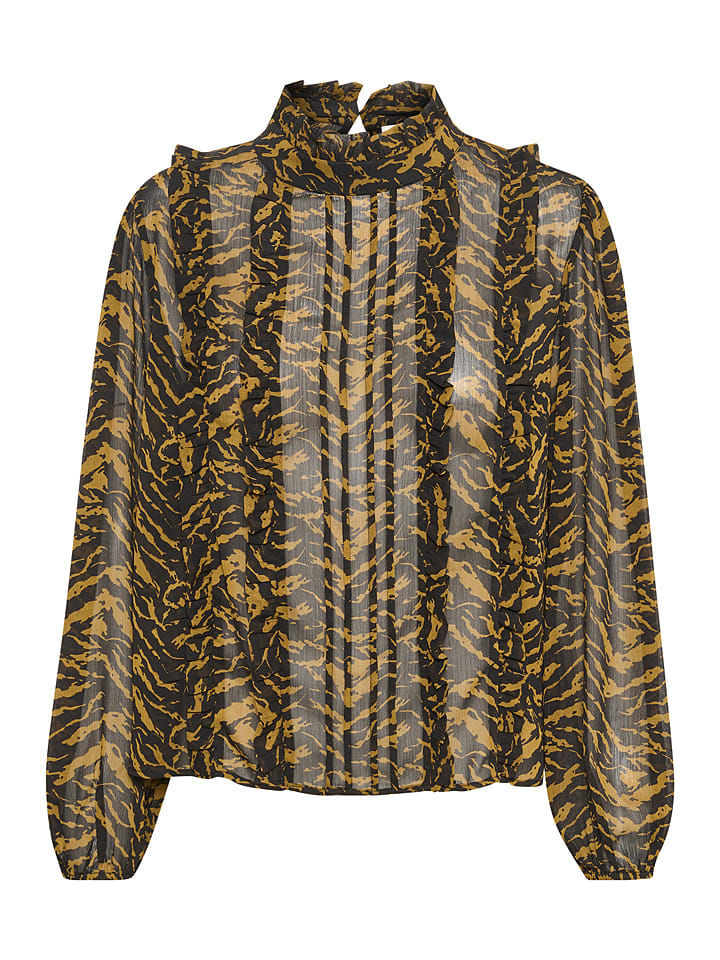 My Essential Wardrobe Bluzka "Wendy" w kolorze brązowym rozmiar: 42