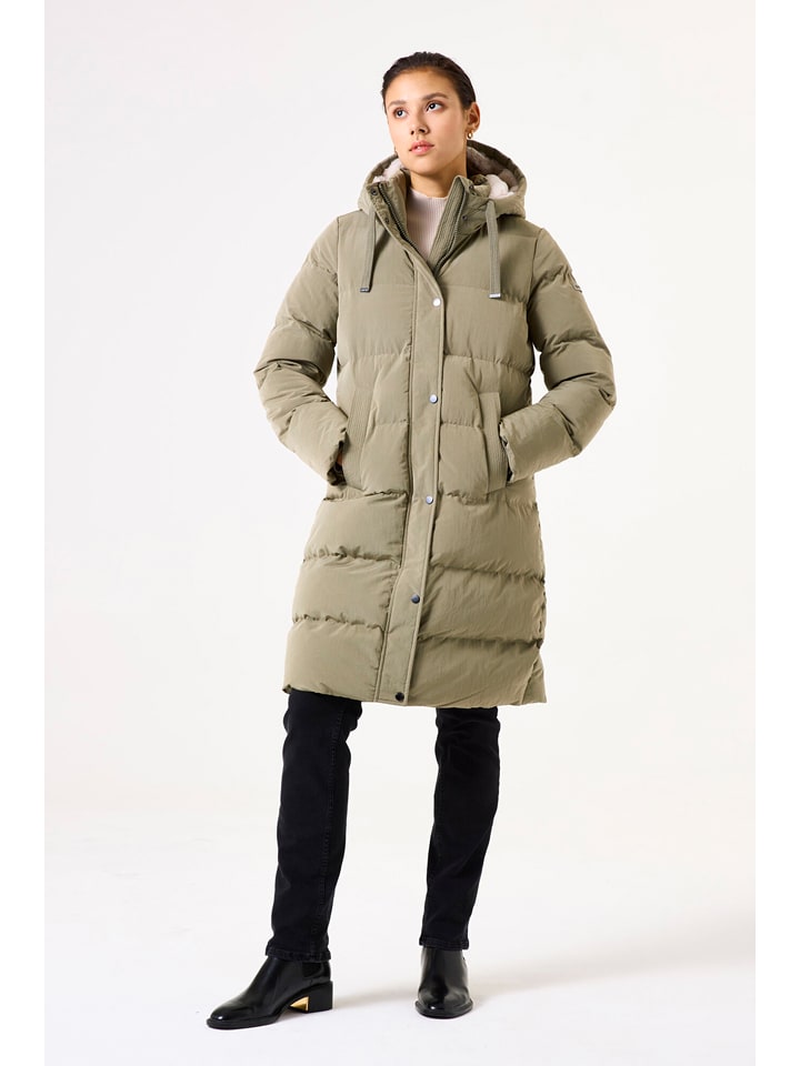 Garcia Płaszcz zimowy w kolorze khaki rozmiar: XS