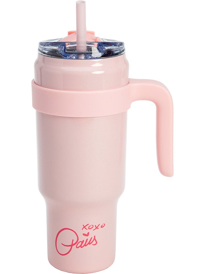 Fackelmann Kubek termiczny w kolorze jasnoróżowym - 1 l rozmiar: onesize