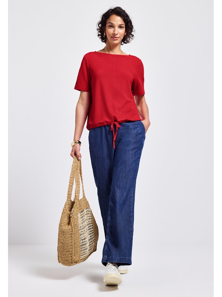 Street One Koszulka w kolorze czerwonym rozmiar: 38