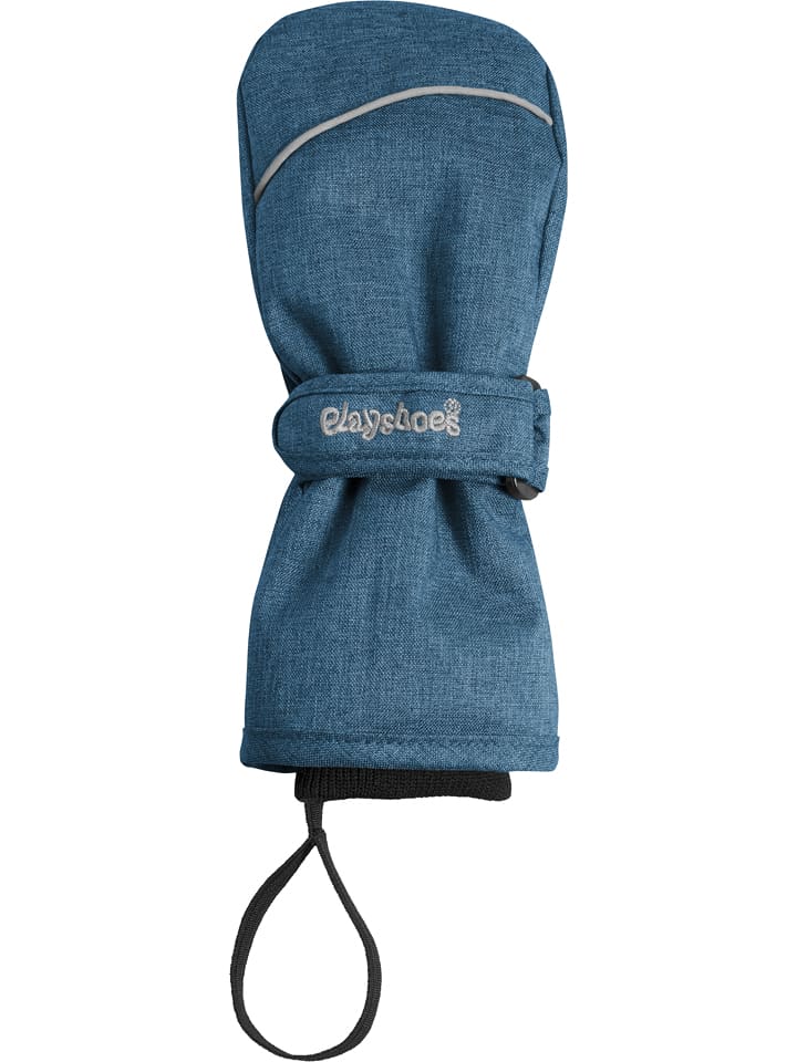 Playshoes Rękawiczki w kolorze niebieskim rozmiar: 104-116