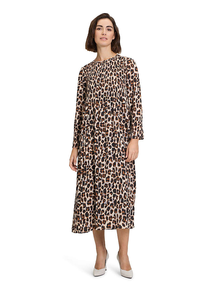 Betty Barclay Sukienka w kolorze beżowo-brązowo-szarym rozmiar: 46