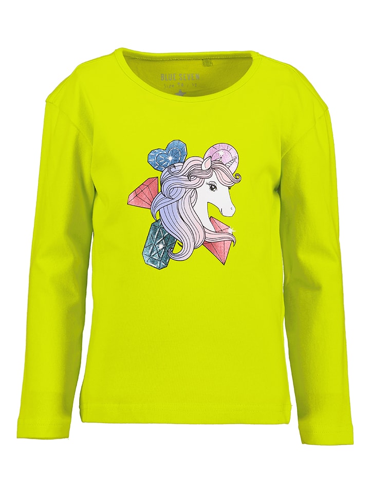 Blue Seven Koszulka w kolorze żółtym rozmiar: 116