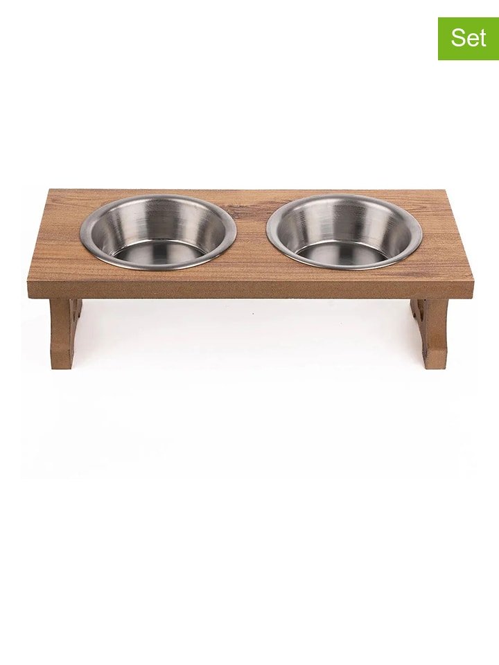 Paws&Whiskers 3-częściowy zestaw w kolorze jasnobrązowym - 37 x 6 x 17 cm rozmiar: onesize