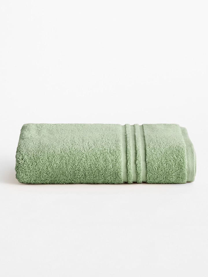 Pierre Cardin Ręcznik prysznicowy "Premium" w kolorze zielonym rozmiar: 70x140 cm