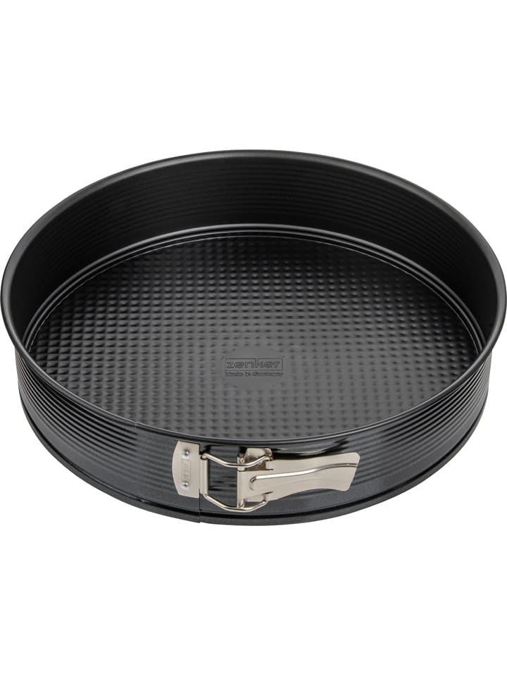 Zenker Tortownica "Black metallic" w kolorze czarnym - Ø 30 cm rozmiar: onesize