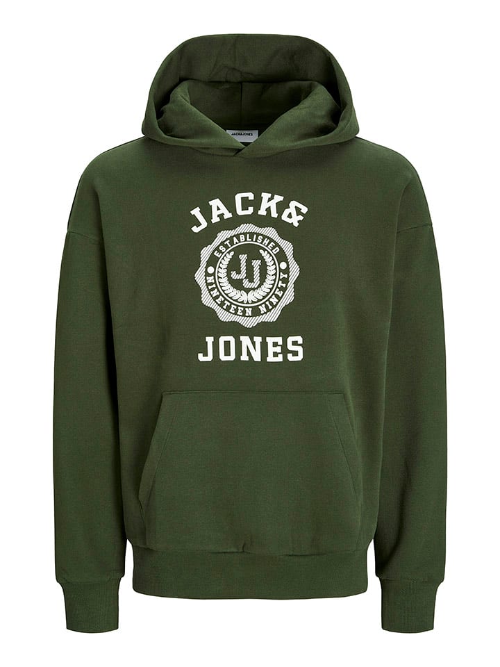 JACK & JONES Junior Bluza "Victo" w kolorze zielonym rozmiar: 140