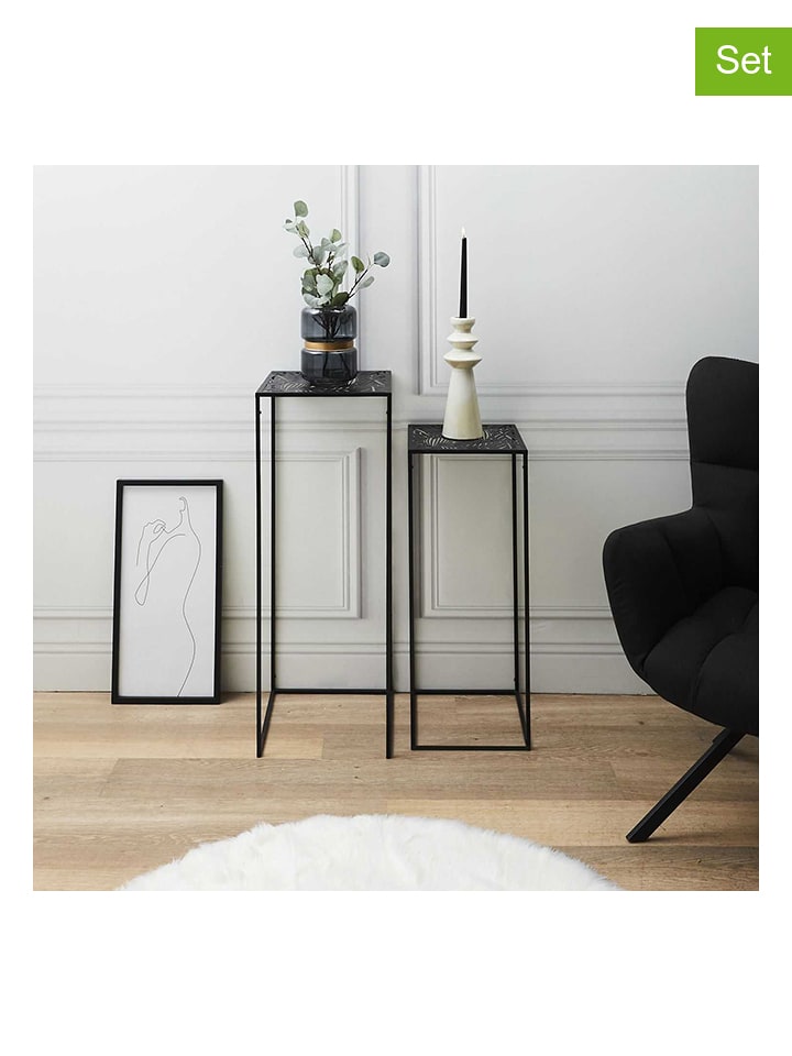 Ethnical Life Stoliki (2 szt.) w kolorze czarnym rozmiar: onesize