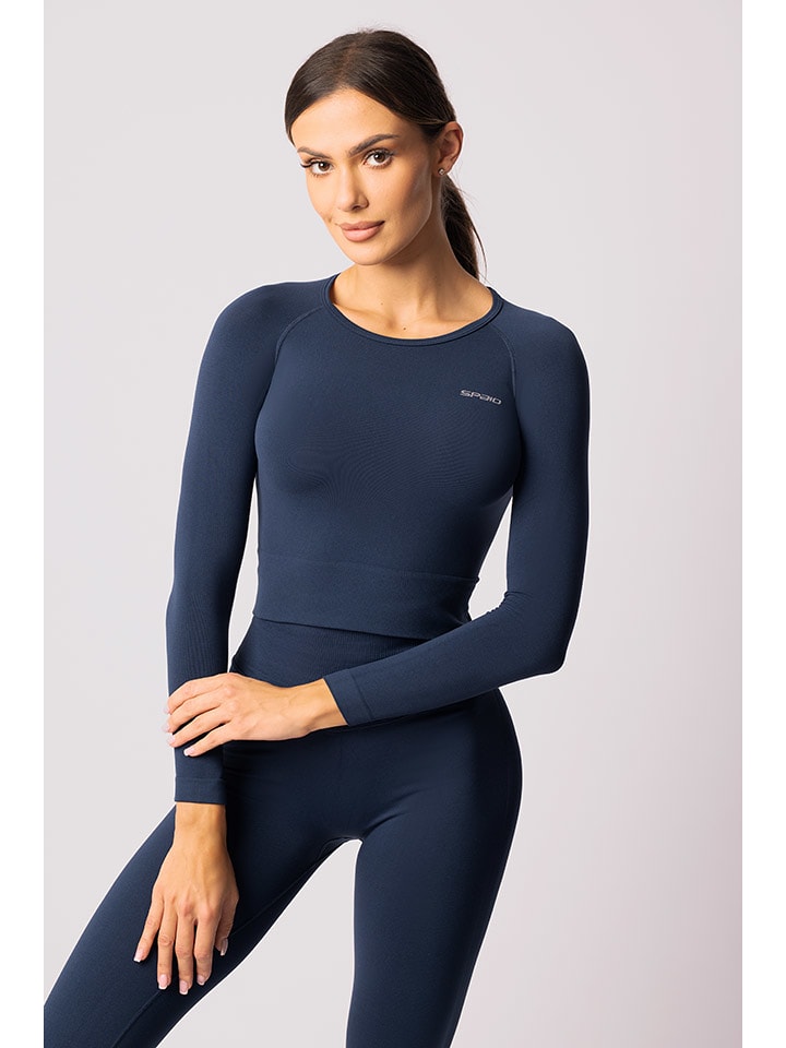 Spaio Koszulka sportowa "Adapt" w kolorze niebieskim rozmiar: L