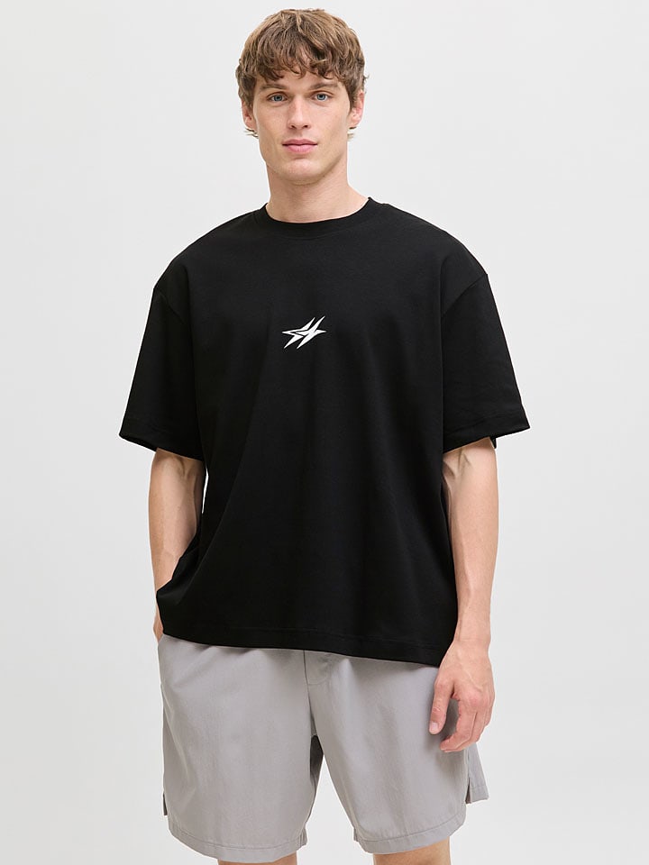 Jack & Jones Koszulka w kolorze czarnym rozmiar: S