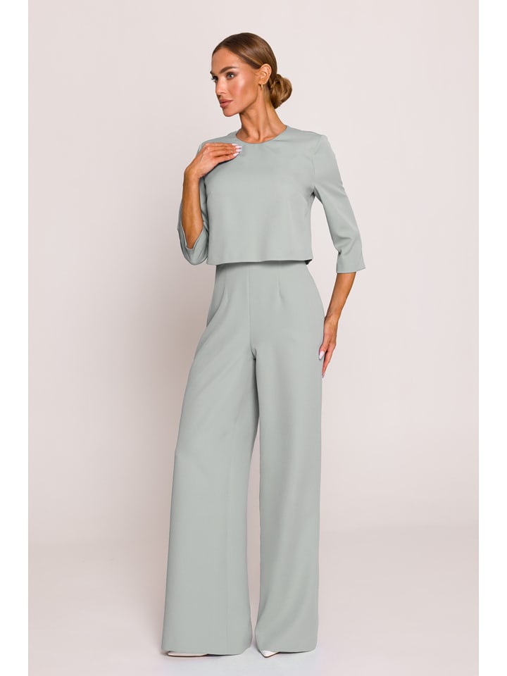 made of emotion Kombinezon w kolorze błękitnym rozmiar: S