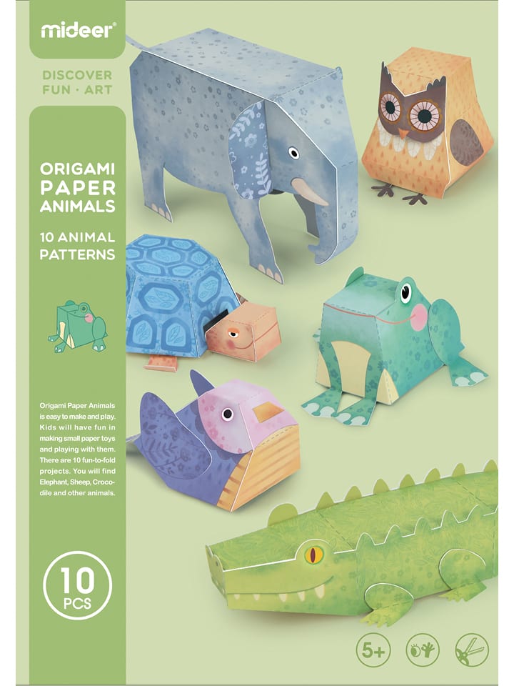 Edukalu Zestaw do majsterkowania "Origami - Animals" - 5+ rozmiar: onesize