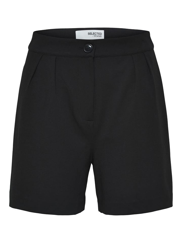 SELECTED FEMME Szorty "Eva" w kolorze czarnym rozmiar: XL