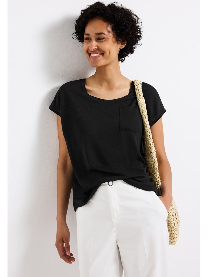 Street One Koszulka w kolorze czarnym rozmiar: 38