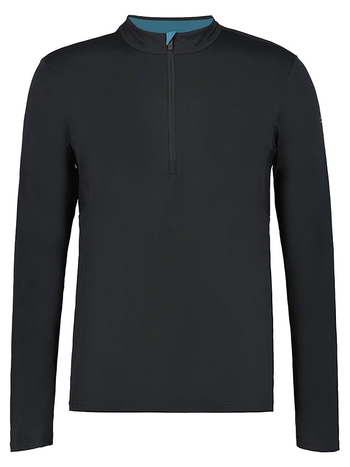 rukka Koszulka funkcyjna "Murtu" w kolorze czarno-turkusowym rozmiar: XXL