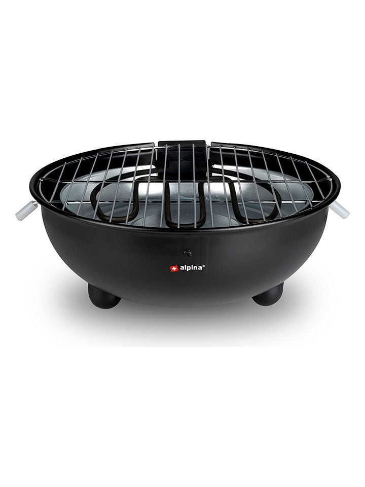 Philips Stołowy grill elektryczny w kolorze czarnym - Ø 30 cm rozmiar: onesize