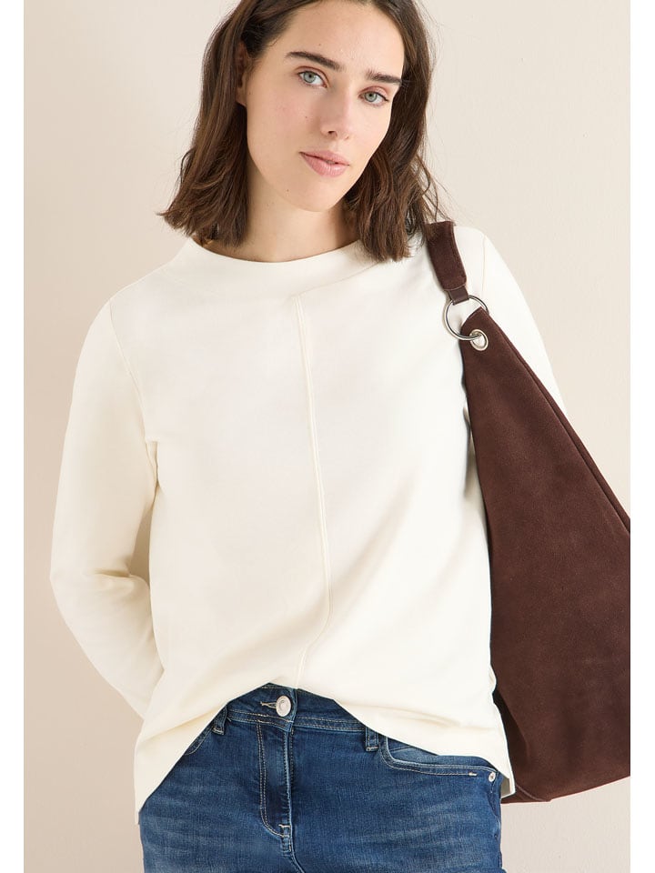 Cecil Koszulka w kolorze kremowym rozmiar: XXL