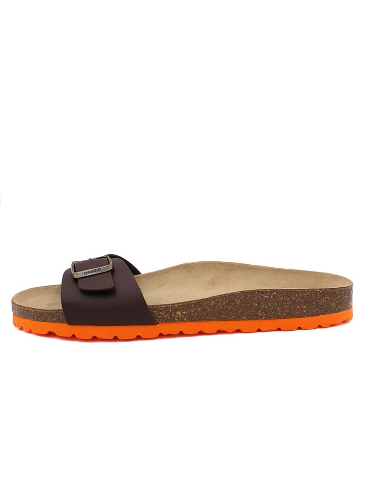 billowy Klapki w kolorze brązowym rozmiar: 40