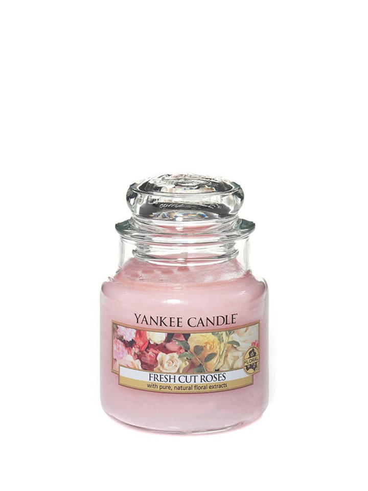 Yankee Candle Mała świeca zapachowa - Fresh Cut Roses - 104 g rozmiar: onesize