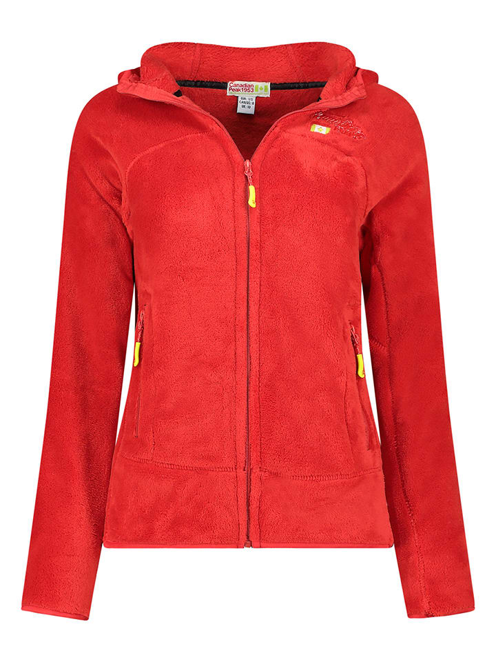 Canadian Peak Kurtka polarowa "Upaloodeak" w kolorze czerwonym rozmiar: XL