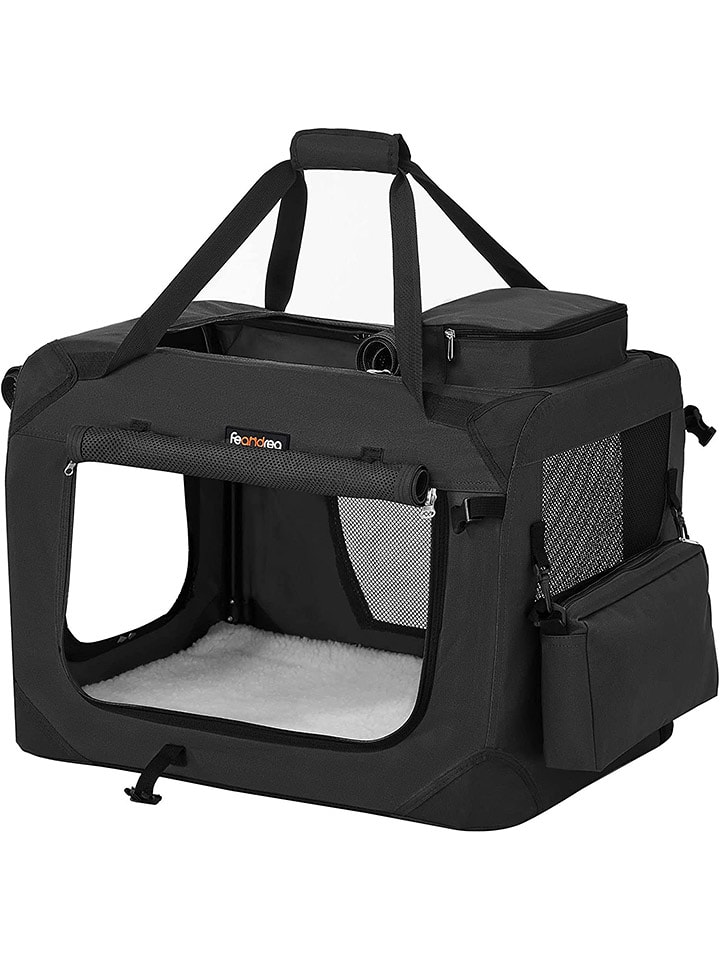 SONGMICS Torba transportowa w kolorze czarnym - 60 x 42 x 42 cm rozmiar: onesize