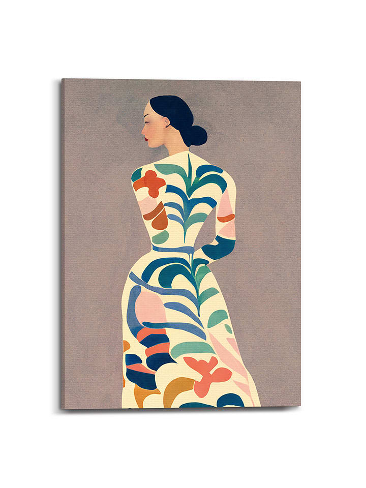 Orangewallz Druk na płótnie rozmiar: 50x70 cm