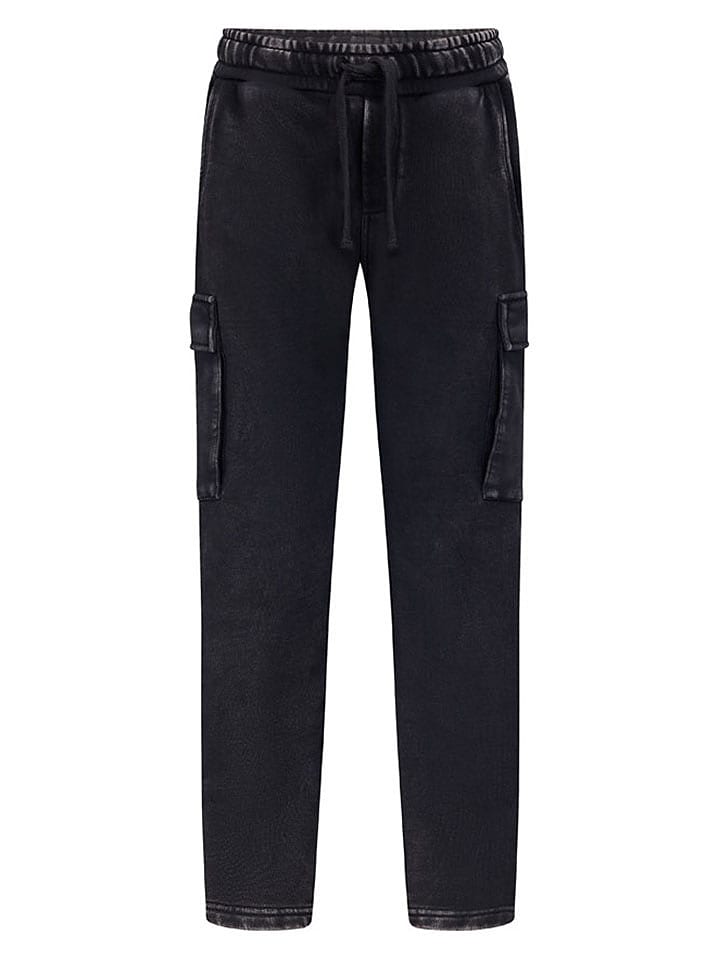 Retour Spodnie dresowe "Simon" w kolorze czarnym rozmiar: 158/164