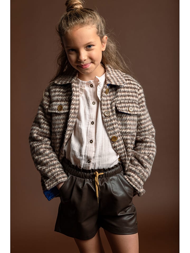 Like Flo Koszula "Like Flo Flo" w kolorze jasnobrązowym rozmiar: 140