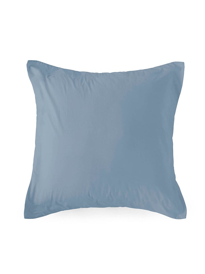 Monsun Poszewka "Sakura" w kolorze błękitnym rozmiar: 80x80 cm