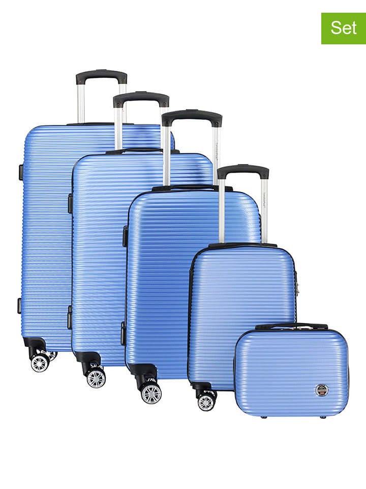 Canadian Peak 5-częściowy zestaw "Solomuneak" w kolorze błękitnym rozmiar: onesize