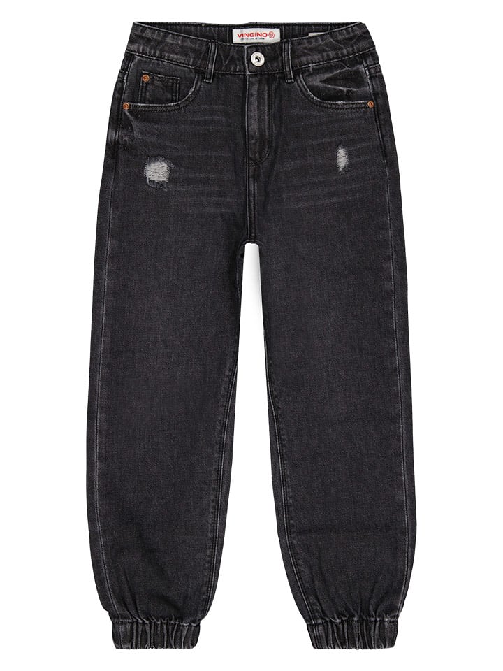 Vingino Dżinsy "Carmen" w kolorze czarnym rozmiar: 98