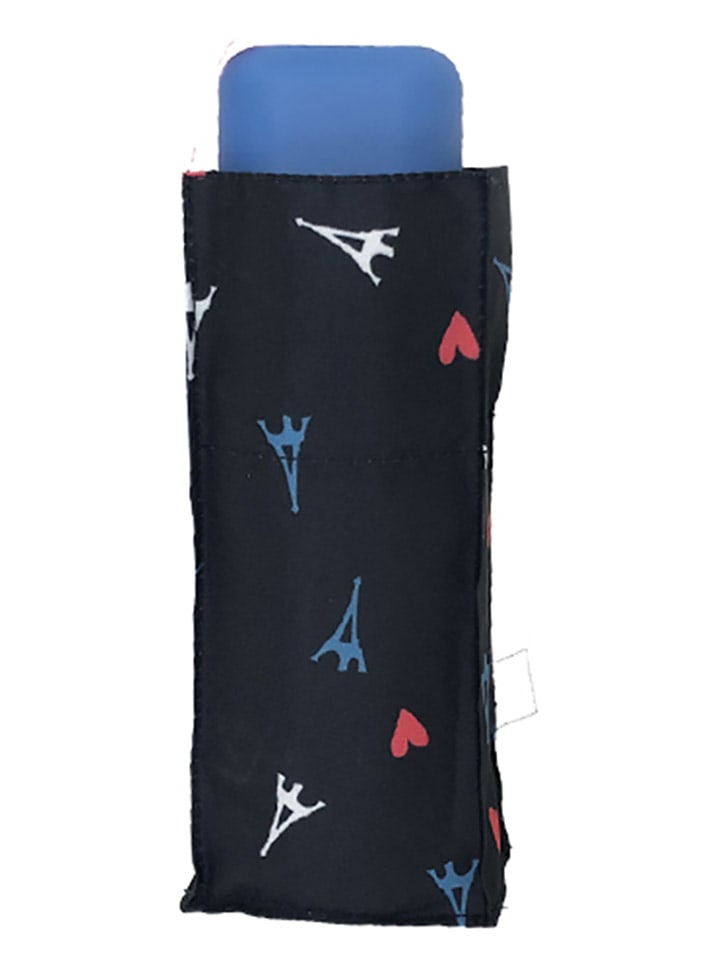 SMATI Parasol w kolorze czarnym ze wzorem - Ø 93 cm rozmiar: onesize