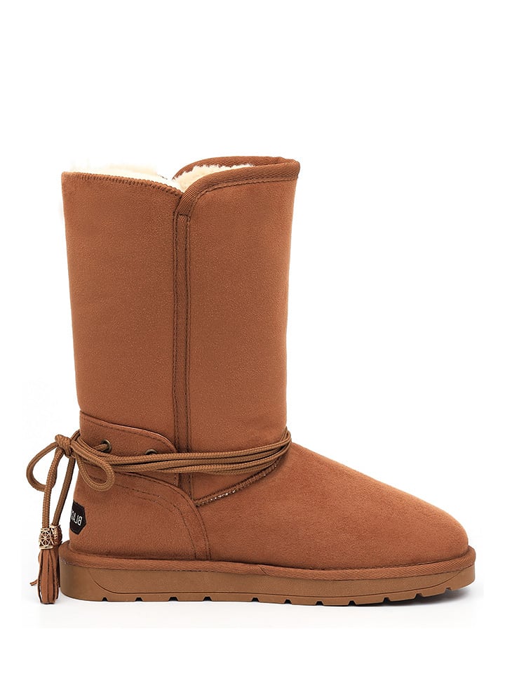 Blackfield Kozaki zimowe "Eowin" w kolorze jasnobrązowym rozmiar: 41