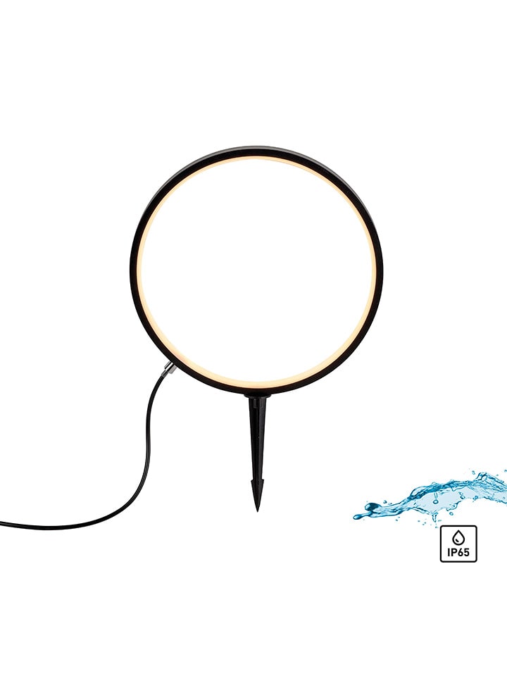 Just Light Lampa LED w kolorze czarnym na trzonku - wys. 48 x Ø 32 cm rozmiar: onesize