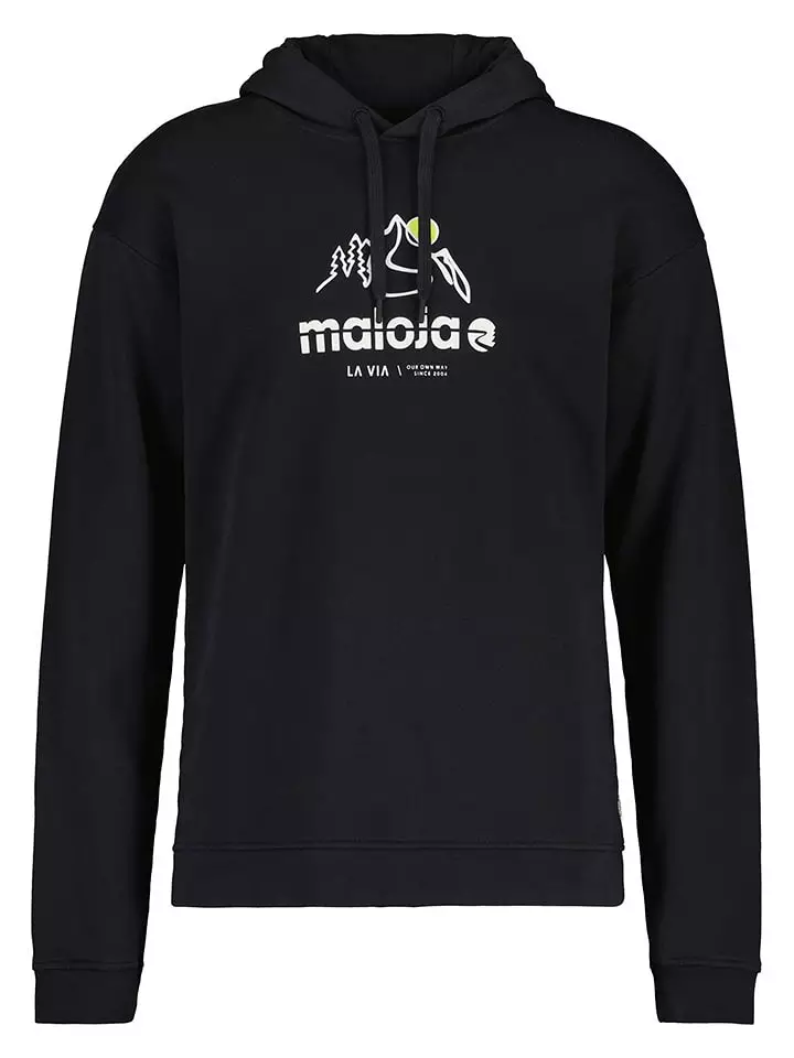 Maloja Bluza "DroM." w kolorze czarnym rozmiar: XS