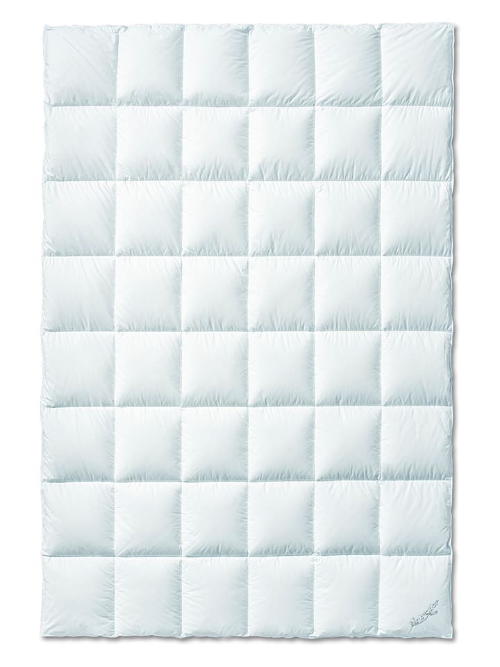 Sanders-Kauffmann Całoroczna kołdra puchowa "Labrador" w kolorze błękitnym - 200 x 135 cm rozmiar: onesize