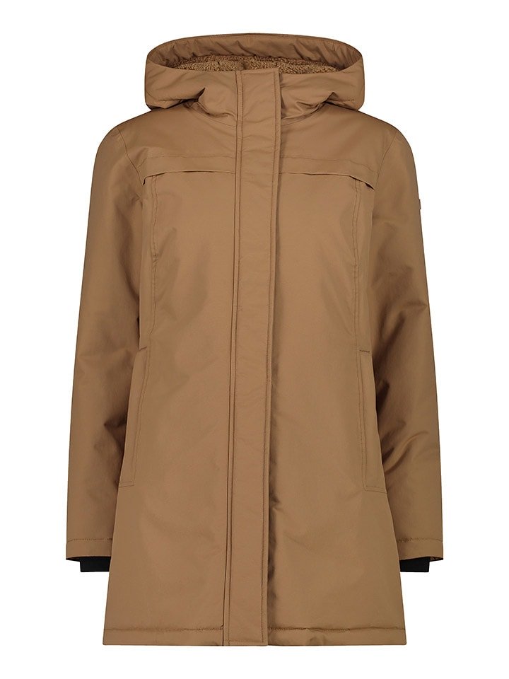 CMP Parka funkcyjna w kolorze jasnobrązowym rozmiar: 36