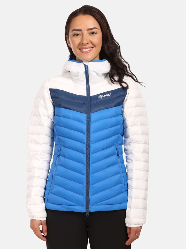 Kilpi Kurtka puchowa "Pyramiden" w kolorze niebiesko-białym rozmiar: 40