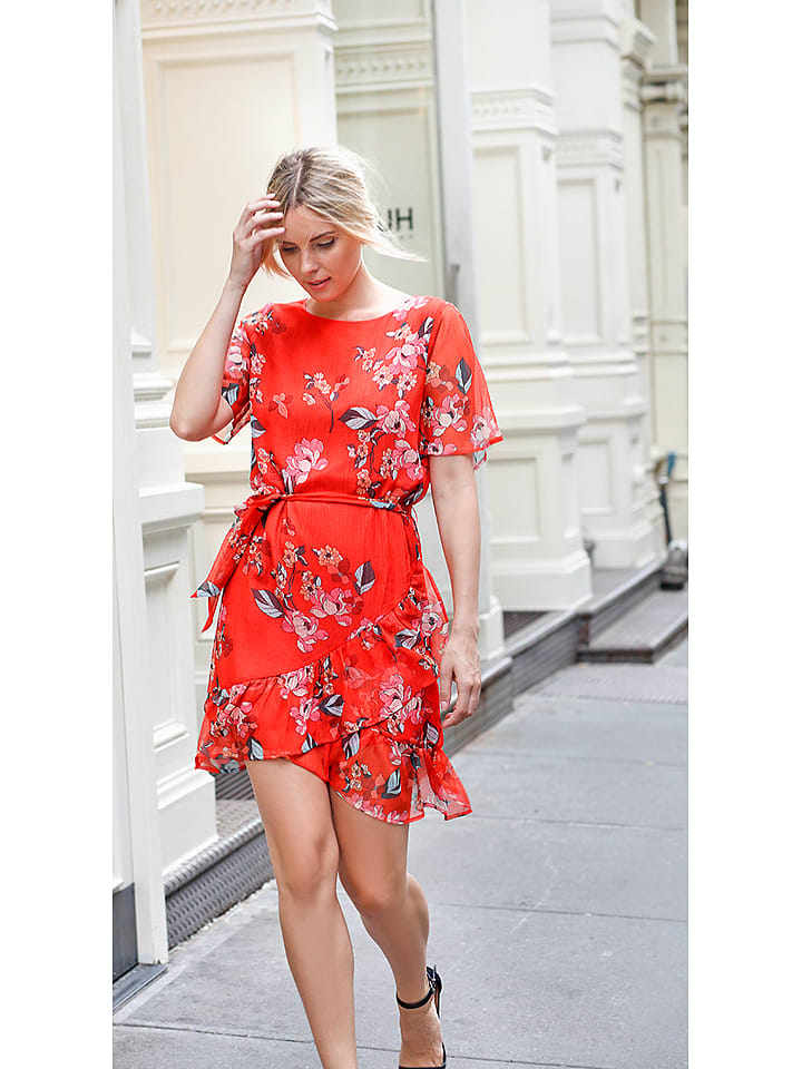 LA Angels Sukienka w kolorze czerwonym rozmiar: XL