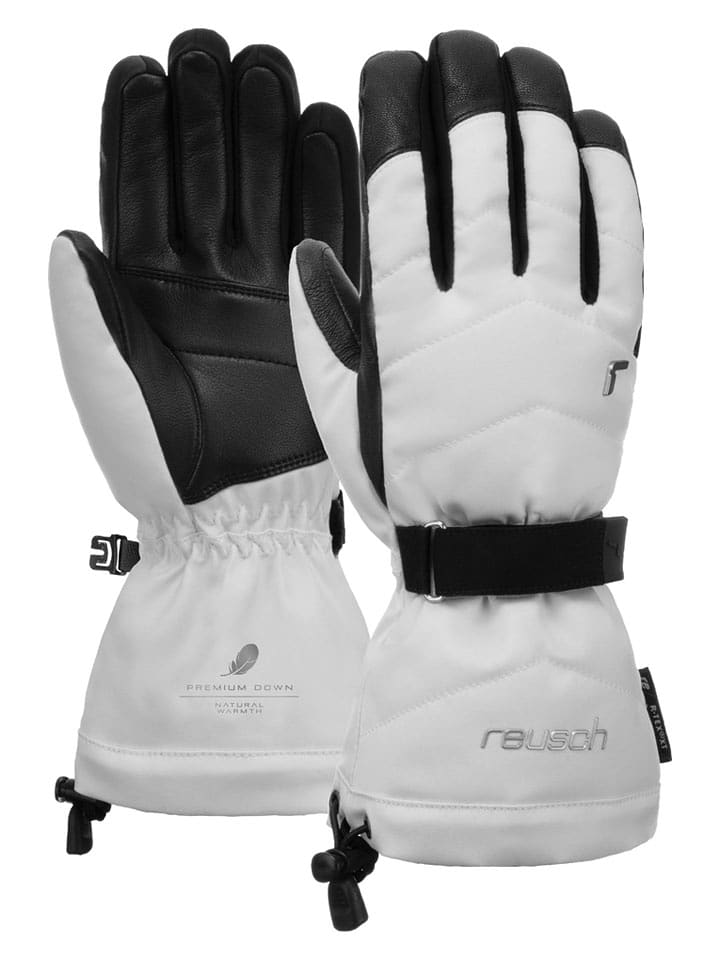Reusch Rękawiczki funkcyjne "Nadia R-TEX® XT" w kolorze białym rozmiar: 8,5