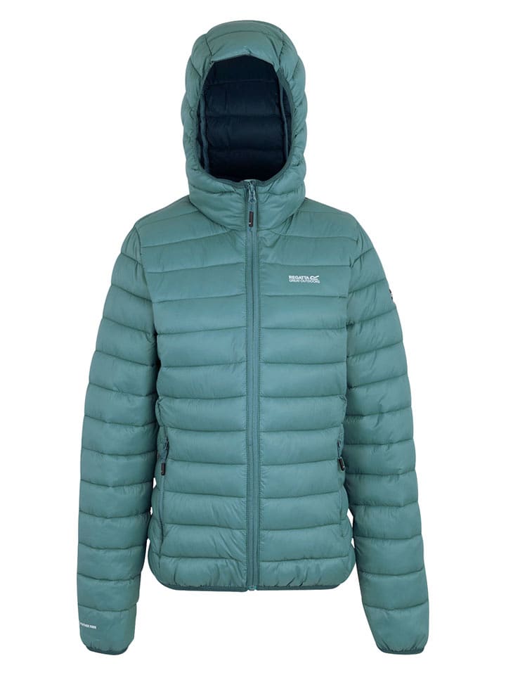 Regatta Kurtka pikowana "Marizion" w kolorze turkusowym rozmiar: 36